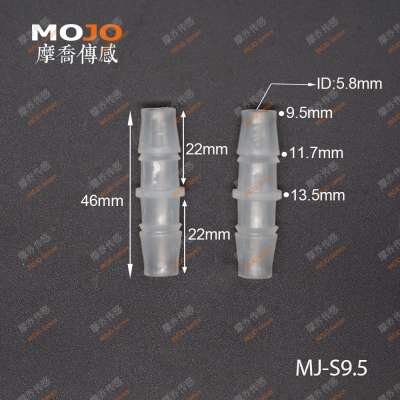 MJ-S9.5 Straight type Equal diameter PP material pipe fittings union connector